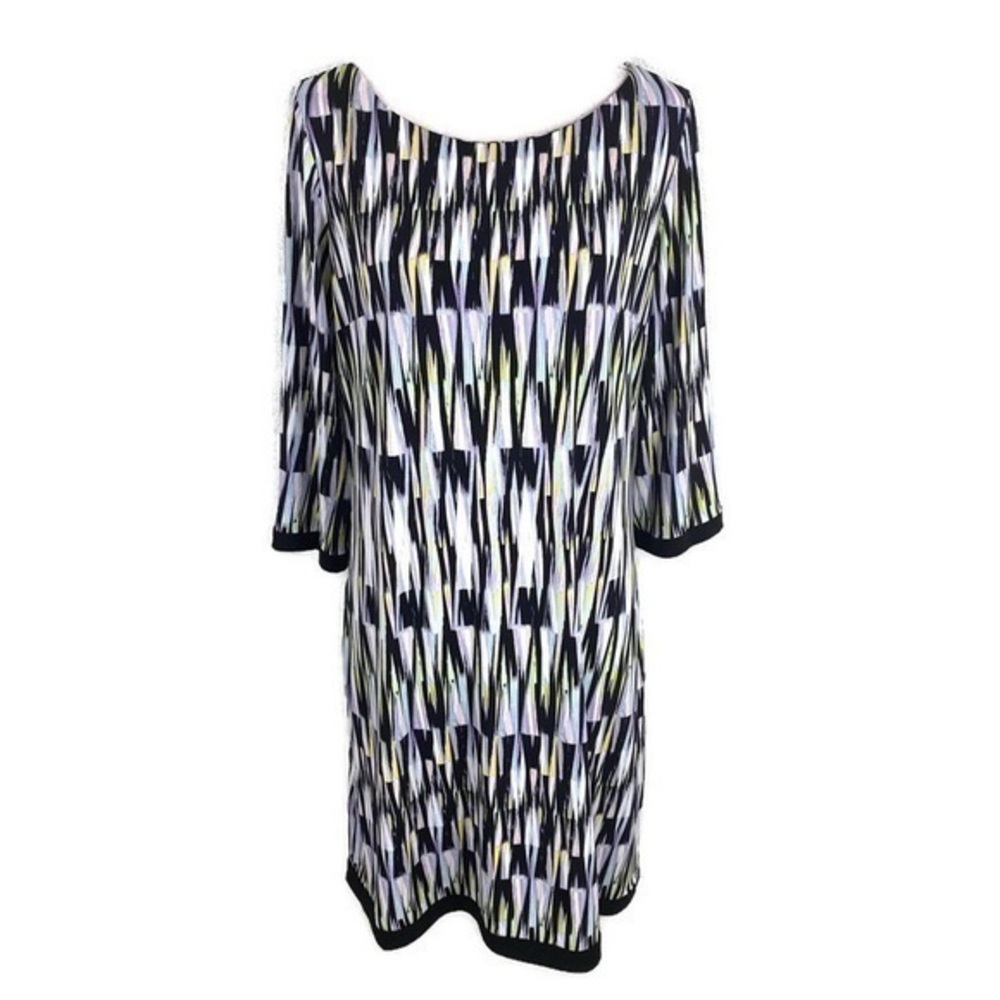 Calvin Klein jersey printed shift dress